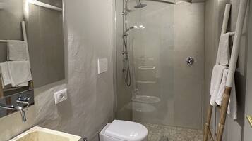 Chambre Double Deluxe, vue mer | Salle de bain