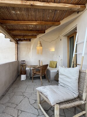 高級套房, 海灣景 | 露台/庭院