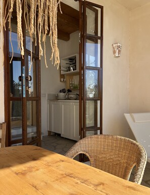 Chambre Double Deluxe, vue mer | Terrasse/Patio