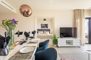 Familie appartement, meerdere slaapkamers, 2 badkamers (Lotus Jardinana Paradise) | Interieur