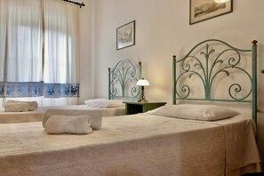 Family Apartment | Iron/ironing board, cribs/infant beds, free WiFi, bed sheets