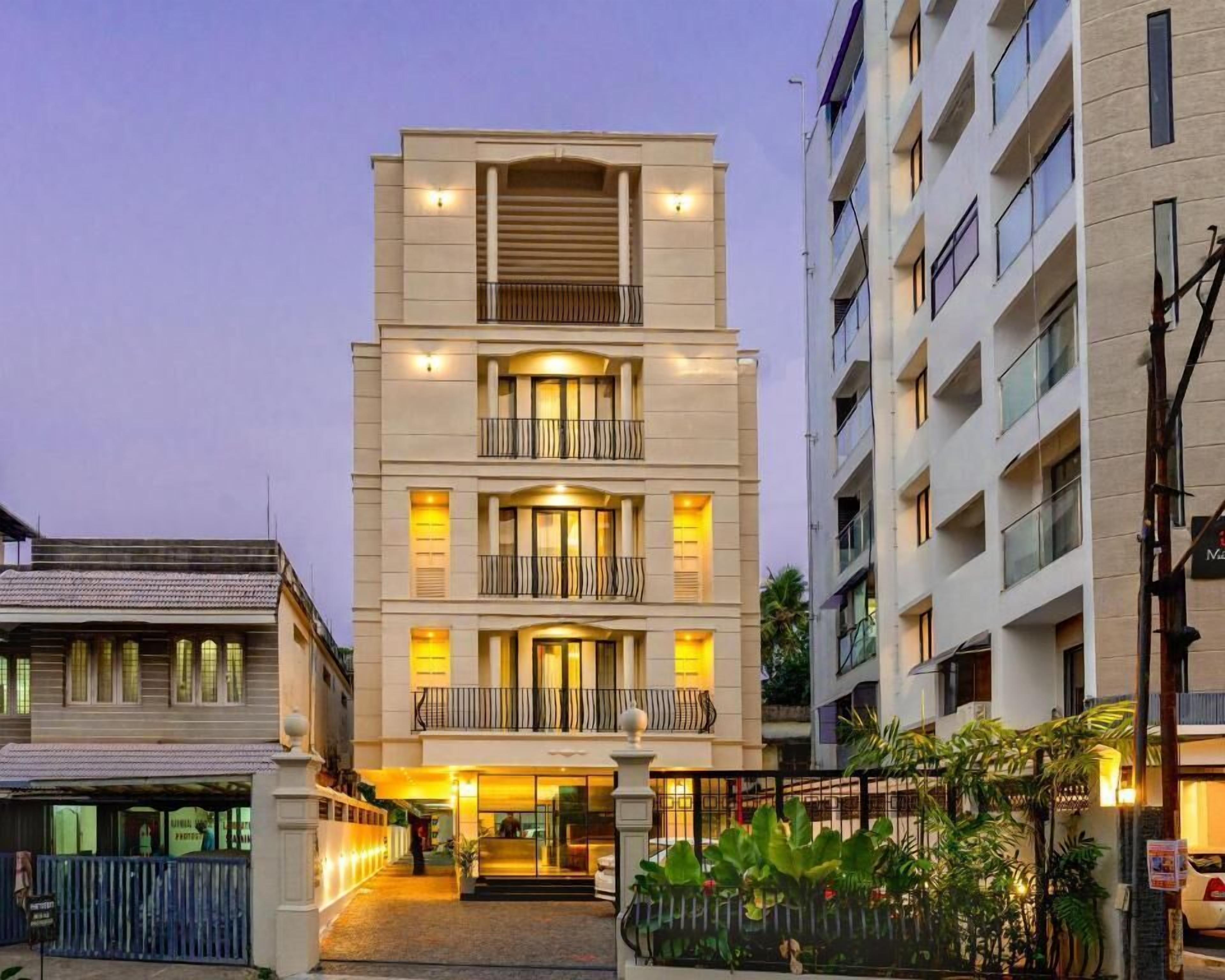 Fachada de la propiedad