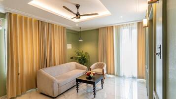 Habitación superior | Área de sala de estar