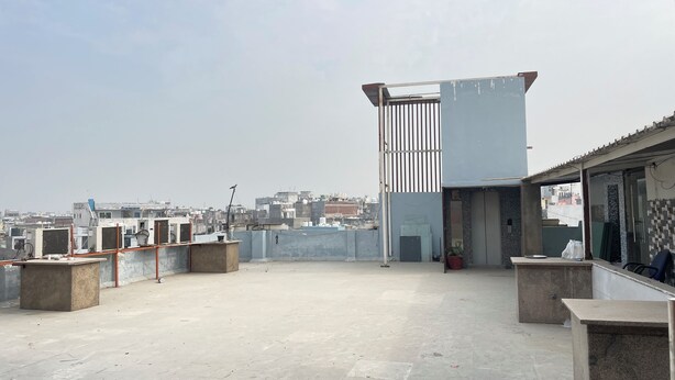 Terrace/patio - Hotel Mahal At Near By Airport  (New Delhi)