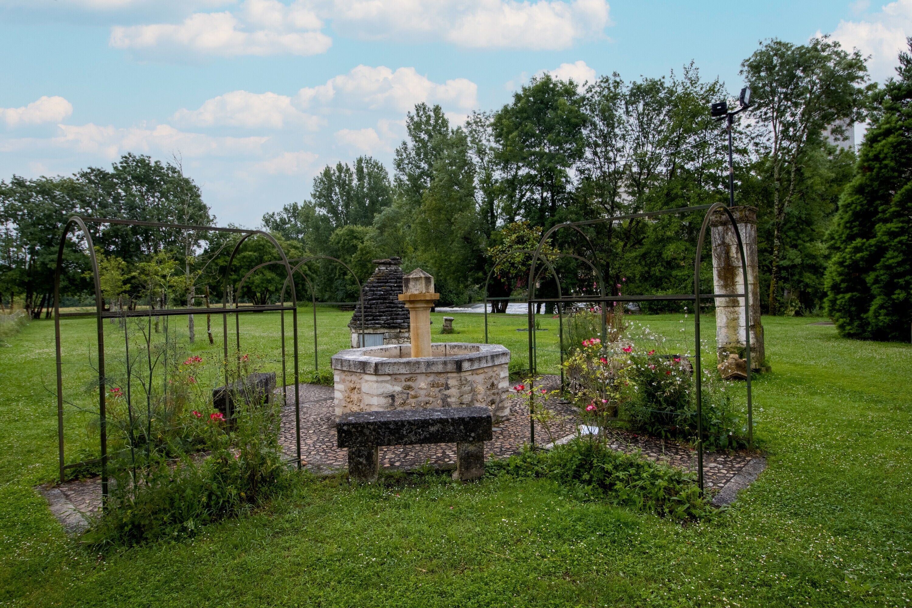 Enceinte de l’hébergement