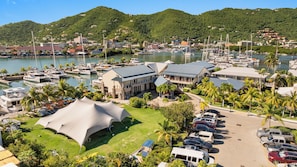 Aerial view - The Moorings Yacht Club Hotel (Road Town)