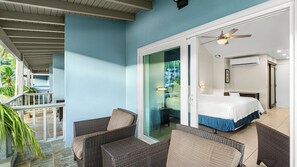 غرفة مزدوجة - بشرفة - منظر لحوض السفن | خزنة داخل الغرفة وواي فاي مجانًا