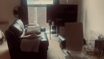 Studio, 1 Bedroom, Accessible, Smoking | Living room