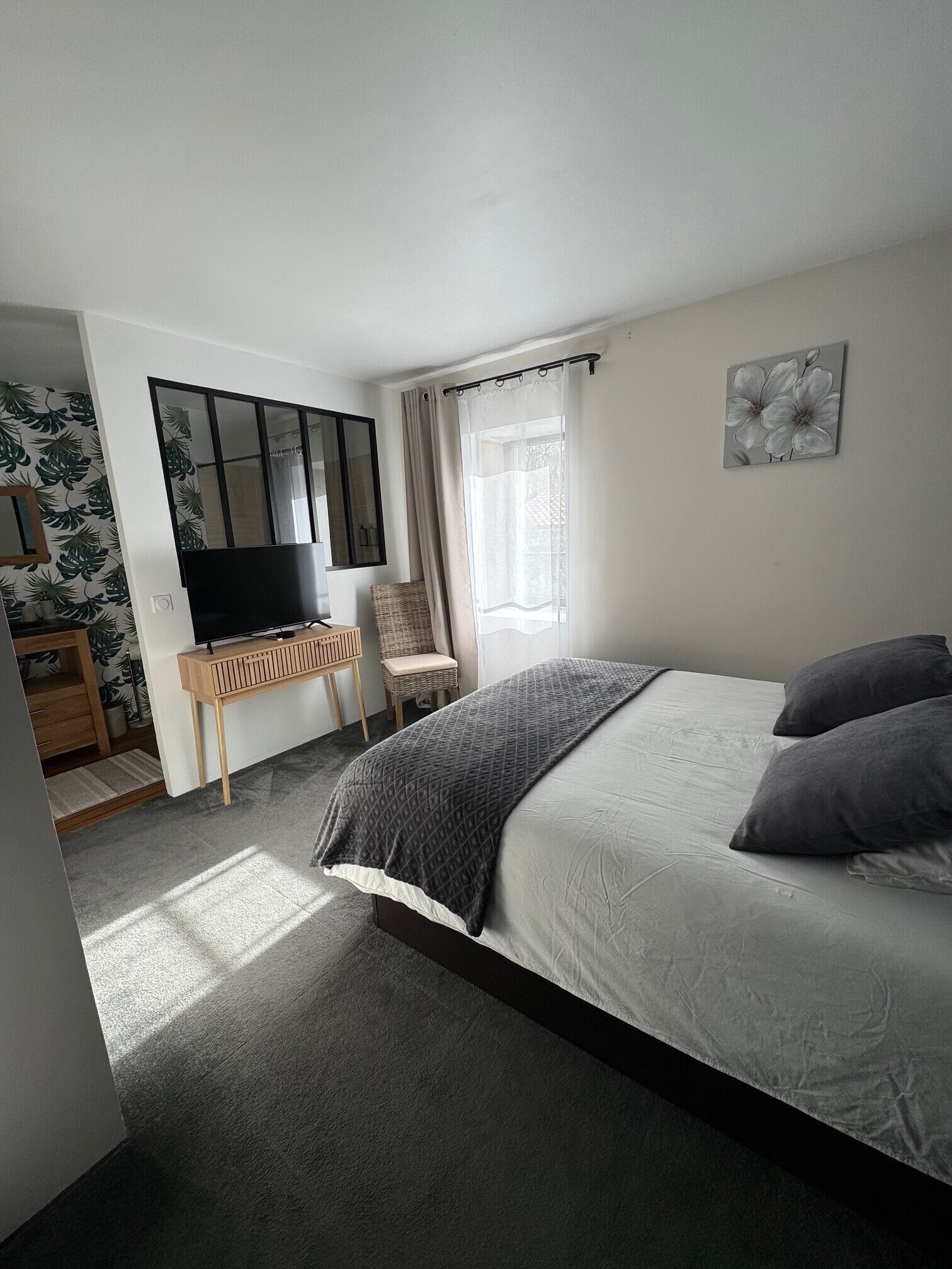 1 makuuhuone, silitysrauta/-lauta, Wi-Fi, vuodevaatteet