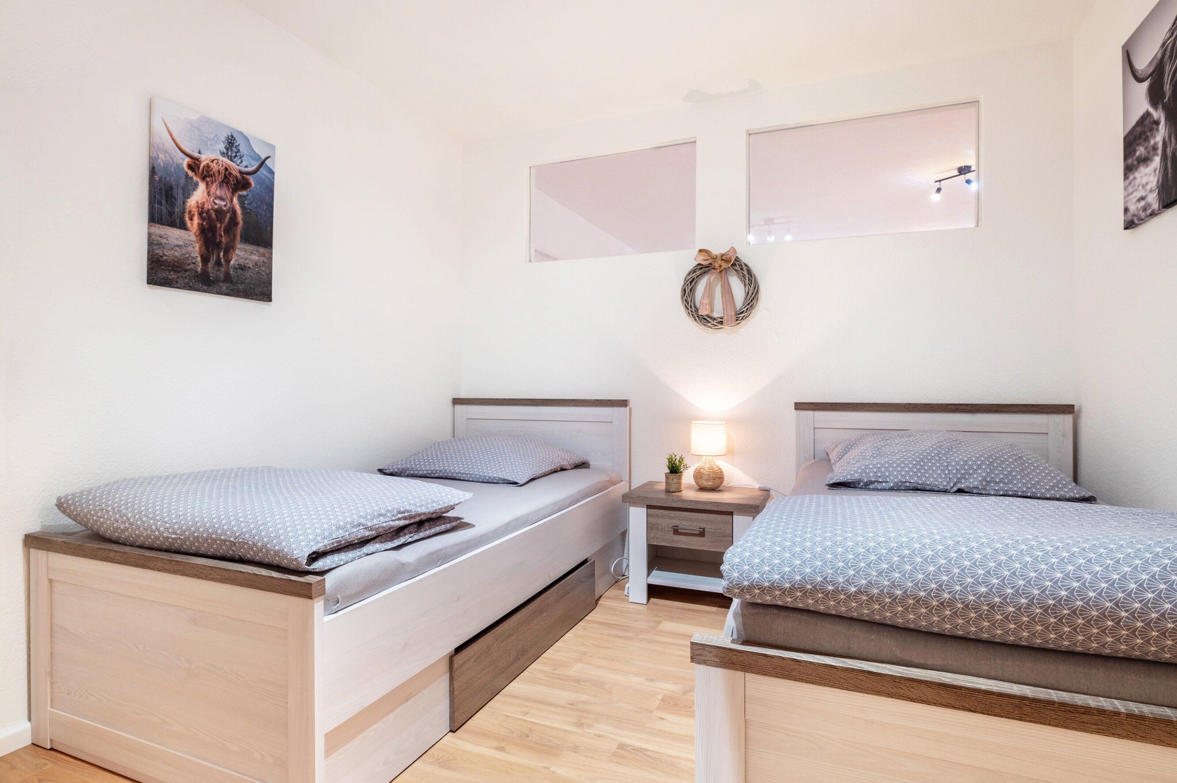 1 غرفة نوم وواي فاي وملاءات أسرّة