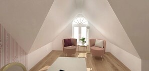 Habitación clásica con 1 cama doble o 2 individuales | Caja fuerte, escritorio, espacio para trabajar con un portátil