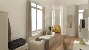 Comfort-Doppelzimmer | Wohnbereich