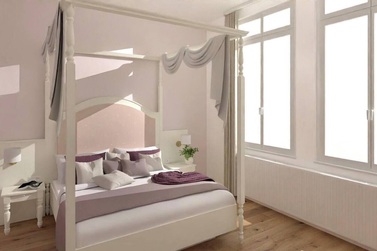 Comfort-Doppelzimmer | Zimmersafe, Schreibtisch, laptopgeeigneter Arbeitsplatz