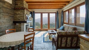 Villa, 3 Bedrooms, Private Pool, Garden View | Living room - Hillside Retreat With Views on Lake Maggiore (San Bernardino Verbano)