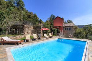 Villa, 3 chambres, piscine privée, vue jardin | Piscine