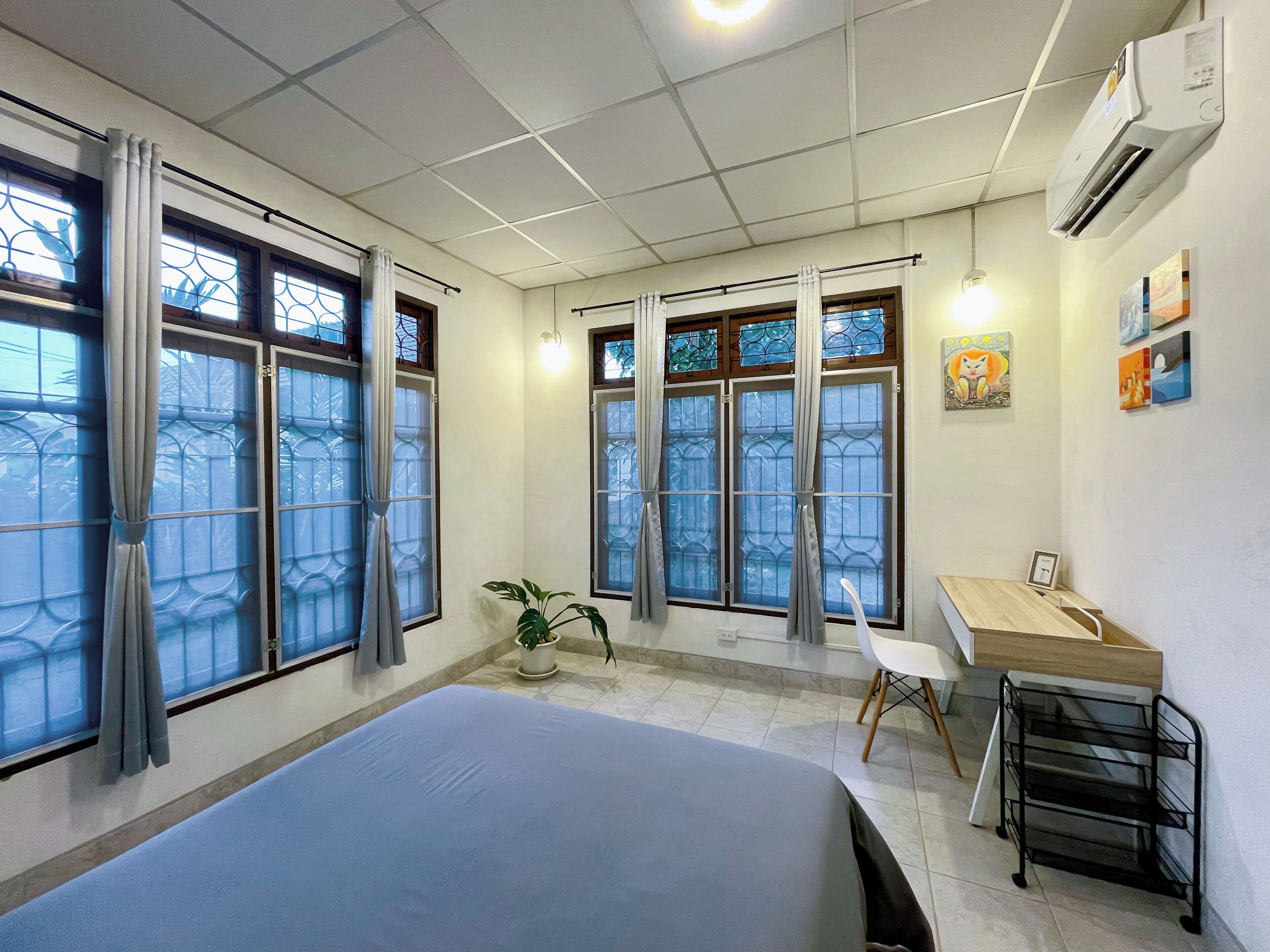 บ้านพัก | เตารีด/โต๊ะรีดผ้า, Wi-Fi ฟรี