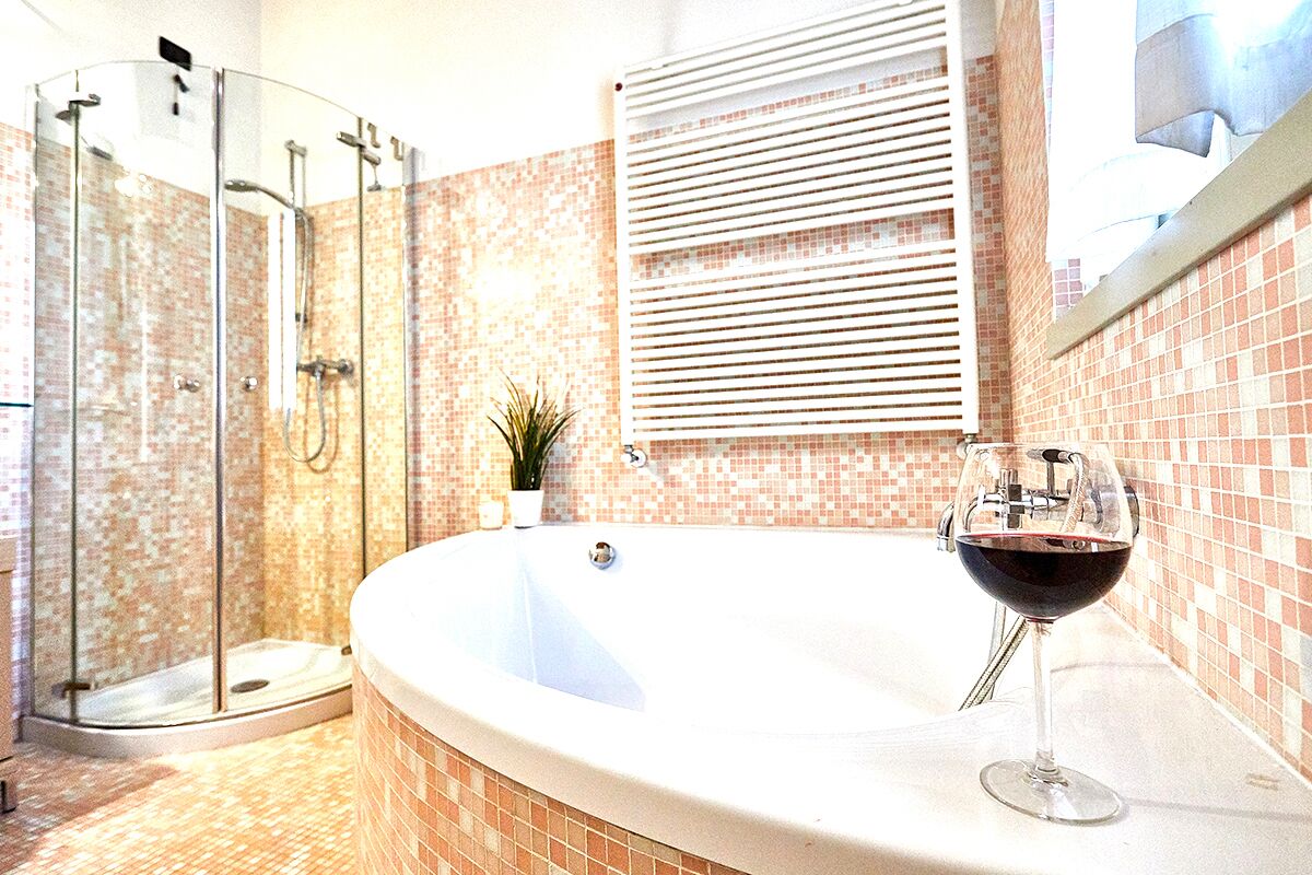 Penthouse Luxe, vue ville | Salle de bain