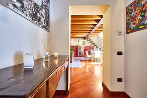 Luxury Penthouse, City View | Living area - Atlas Apartments  (Bergamo)