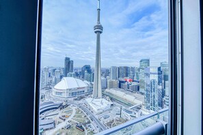 Blick von der Unterkunft