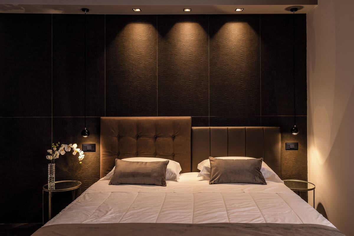 Appartement, 1 tweepersoonsbed met slaapbank | Een kluis op de kamer, verduisterende gordijnen, geluiddichte muren