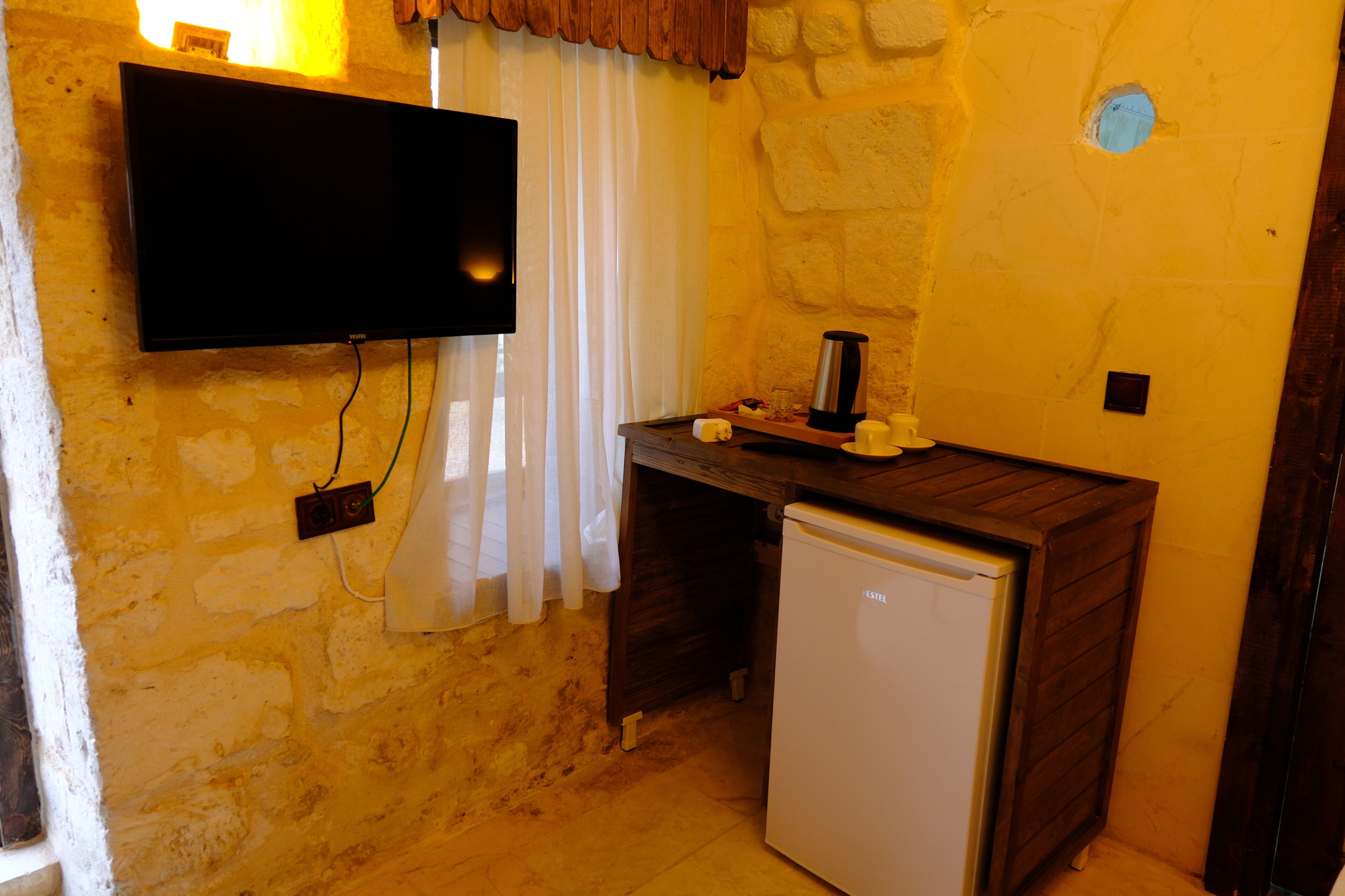 Desk, laptop workspace