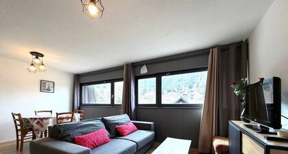 Large 36m² studio in Mont-Dore, ski-in/out, sleeps 4