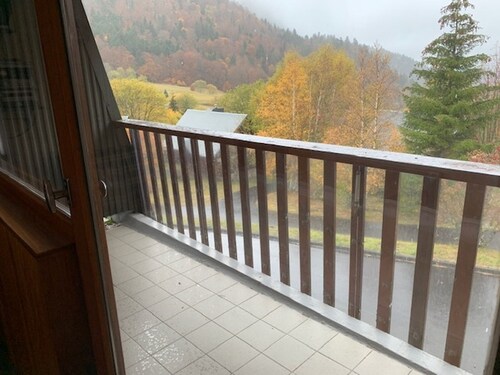 Komfortable F2 bis mit Balkon an der Piste und Parkplatz, Mont-Dore