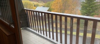Comfortable F2 bis with balcony at the foot of the slopes and parking, Mont-Dore