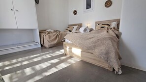 Iron/ironing board, WiFi, bed sheets - Mykonos4Islands Villa "Athena" with shared pool - 5 min walking from the beach (MYKONOS)