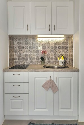 Private kitchen - Mykonos4Islands Villa "Athena" with shared pool - 5 min walking from the beach (MYKONOS)