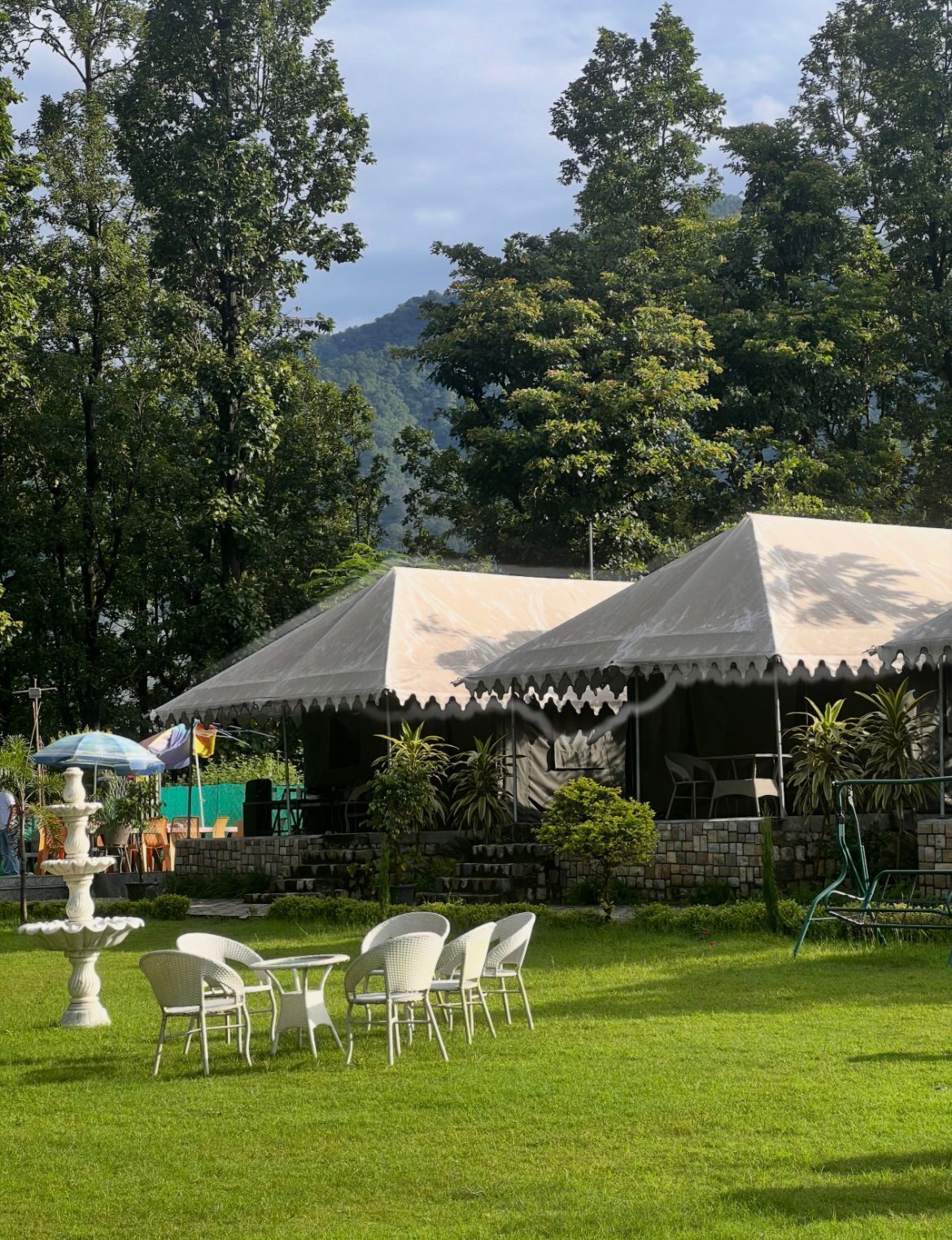 Habitació doble Deluxe, vistes al jardí | Àrea exterior de l'allotjament