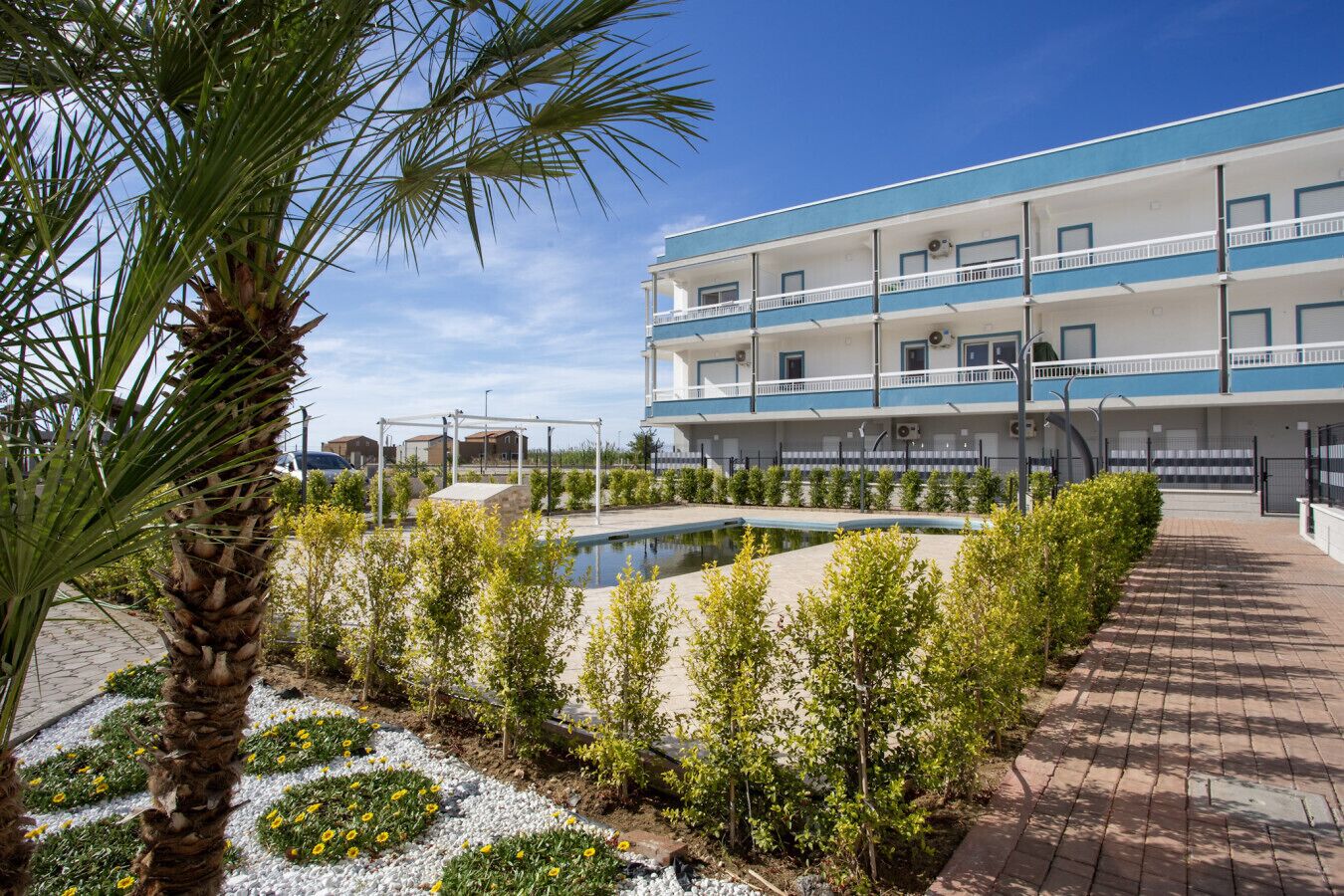 Terrein van de accommodatie