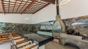 Private kitchen - Aprts in a Condomin. w/ Pool and Bbc, Imbassai - Foss (Mata de São João)