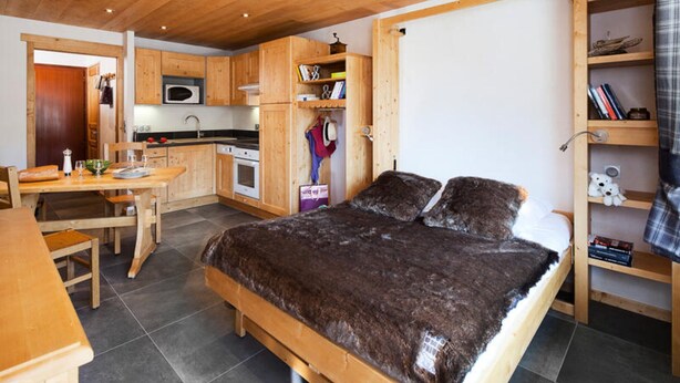 Room - Studio for 4 People (Le Grand-Bornand)