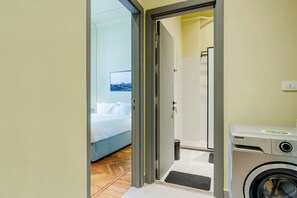 City Apartment, 2 Bedrooms, Balcony, City View | Living area - Brassbell Grey Studio Menasce House (Alexandria)