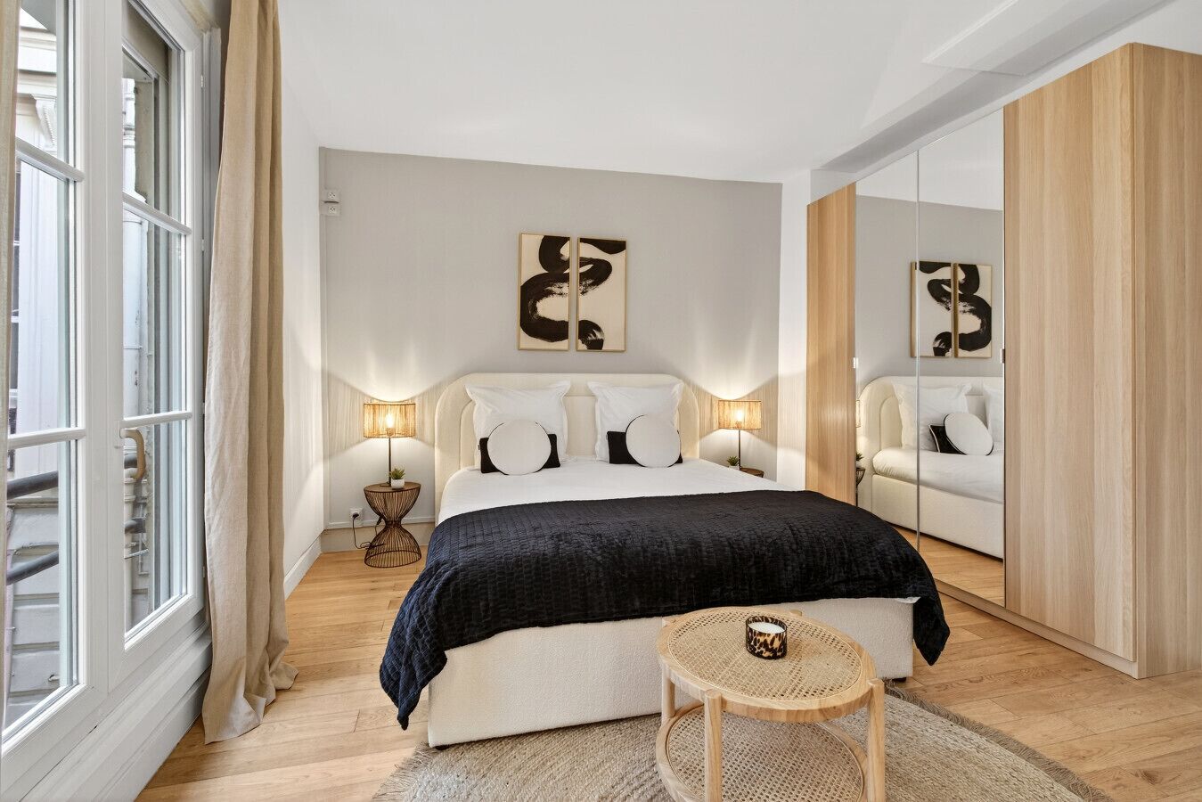 1 chambre, fer et planche à repasser, Wi-Fi, draps fournis