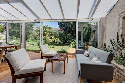 Holiday Home “La Maison De Famille” with Private Terrace, Garden & Wi-Fi