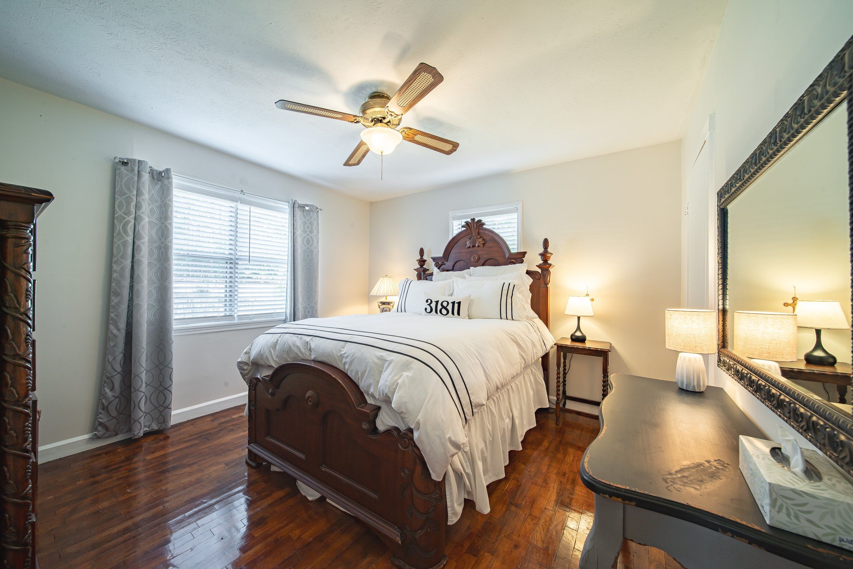 3 bedrooms, iron/ironing board, free WiFi, bed sheets