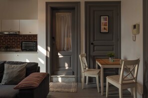 Apartment, 1 Schlafzimmer, Meerblick | Wohnbereich