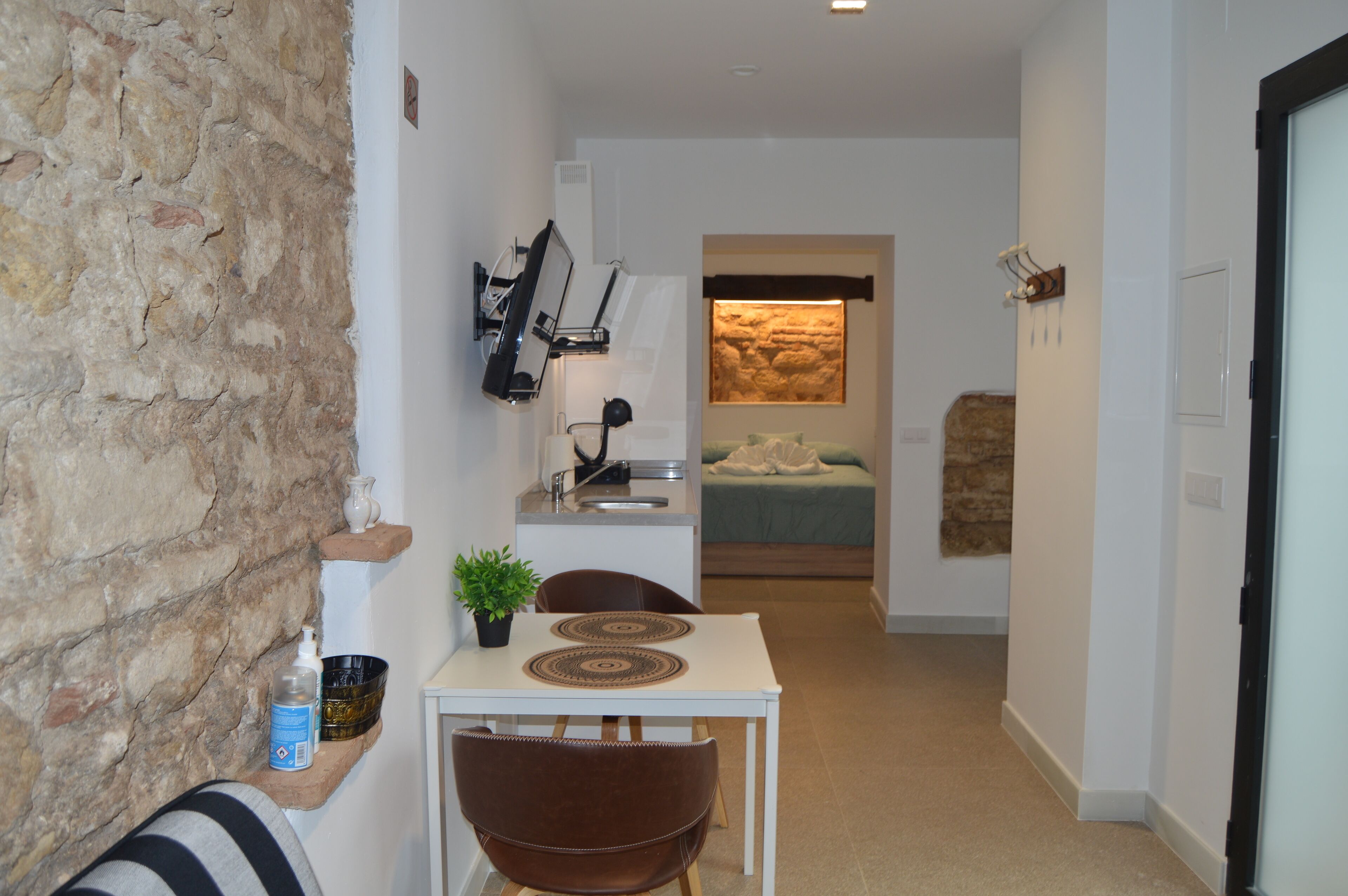 Superior Studio | Living area | 49-inch LED TV with premium channels, first-run movies, pay movies