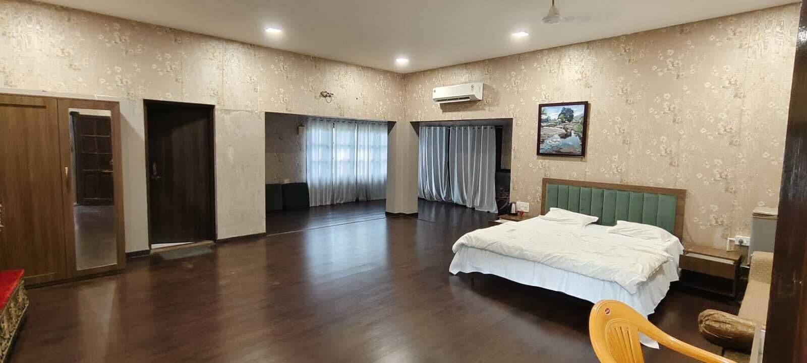 2 BHK Villa | Desk, bed sheets