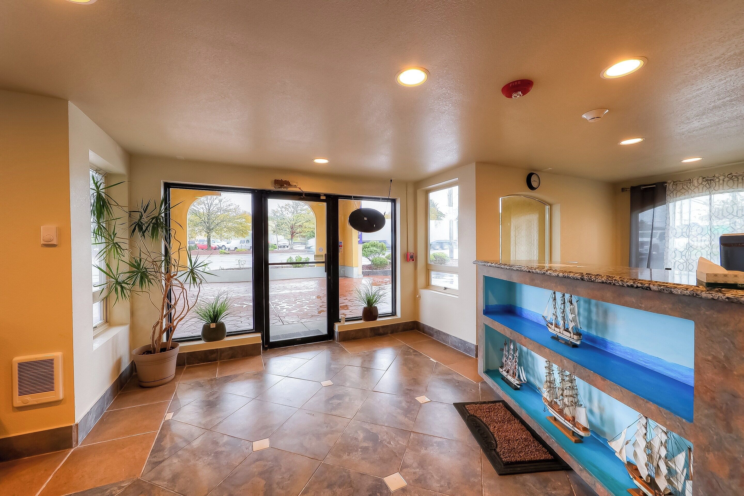 Breathe in the open entryway with spacious, airy layout.