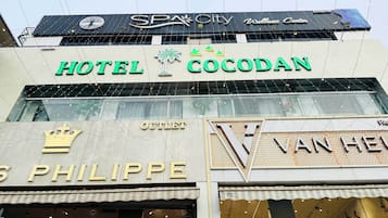 Facciata della struttura