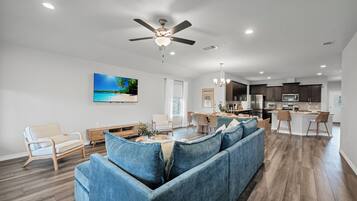 Smart-tv, videospelletjes en een kantoor