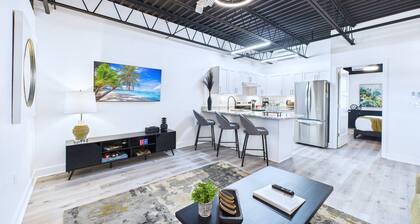 Experience modern elegance at Mangrove Lofts—steps from Port Canaveral and minutes to Cocoa Beach. Enjoy sleek design, premium comfort, onsite cruise parking avail, easy access to beaches, and rocket launch views from inside unit!