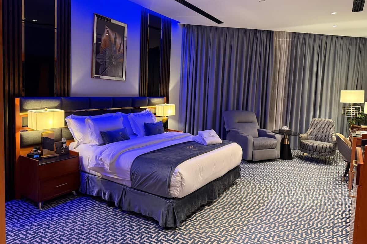 In-room safe, blackout curtains, soundproofing, iron/ironing board