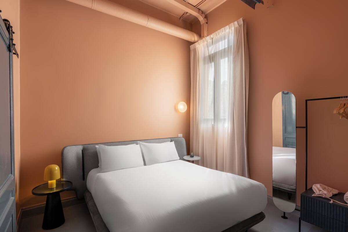 Apartemen, pemandangan kota | Wi-Fi gratis dan seprai linen