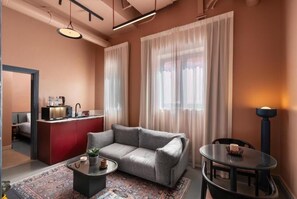 شقة إستديو اق�تصادية | منطقة المعيشة