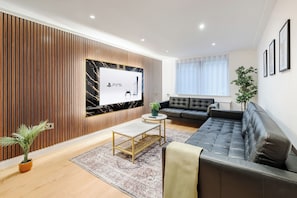 Executive appartement, 2 slaapkamers, airconditioning | Lakens van Egyptisch katoen, luxe beddengoed