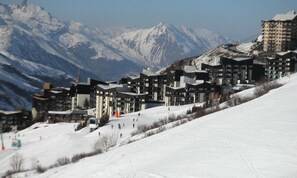 Snow and ski sports - Standard Studio Close to the Slopes Balcony (Les Belleville)
